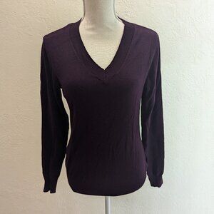 Plumb purple sweater